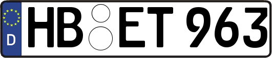 HB-ET963