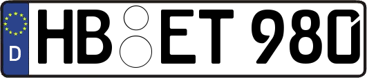 HB-ET980
