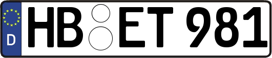 HB-ET981