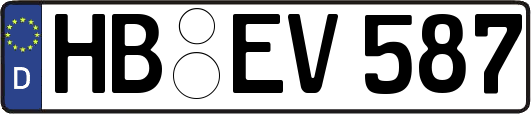 HB-EV587