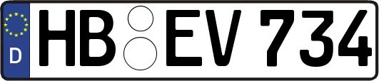 HB-EV734