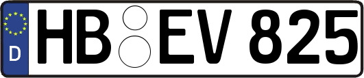 HB-EV825