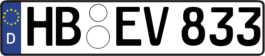 HB-EV833