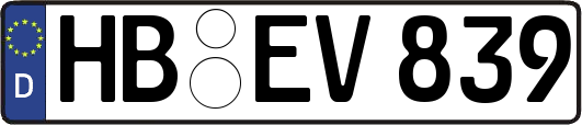 HB-EV839