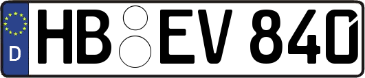 HB-EV840