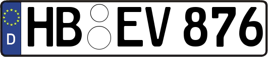 HB-EV876