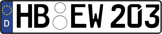 HB-EW203