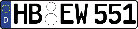 HB-EW551