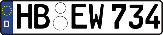 HB-EW734