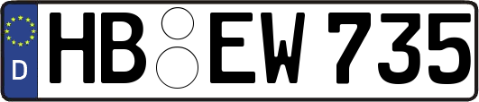 HB-EW735
