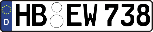 HB-EW738