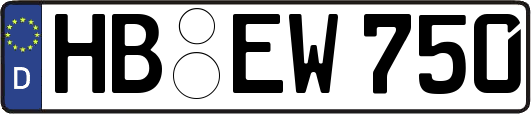 HB-EW750