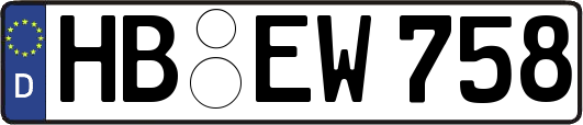 HB-EW758