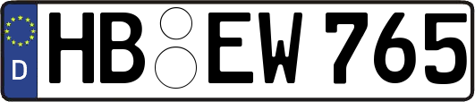 HB-EW765