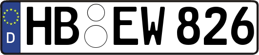 HB-EW826