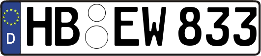 HB-EW833