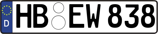 HB-EW838