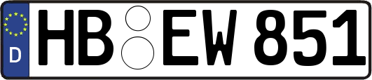 HB-EW851
