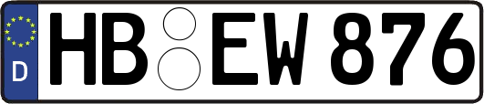 HB-EW876