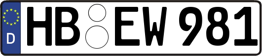 HB-EW981