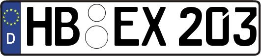 HB-EX203