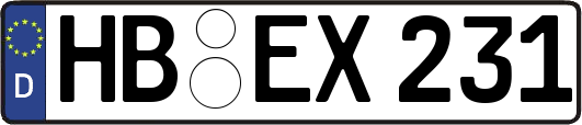 HB-EX231