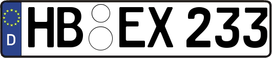 HB-EX233