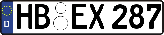 HB-EX287