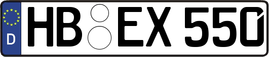 HB-EX550