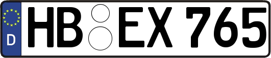 HB-EX765