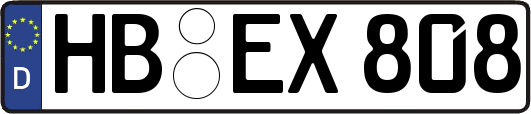 HB-EX808