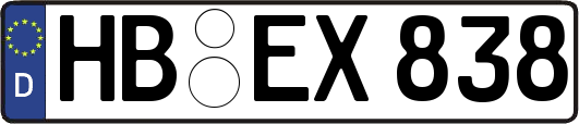 HB-EX838