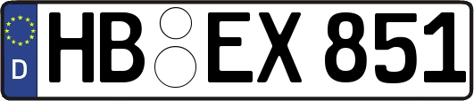 HB-EX851