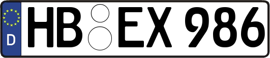 HB-EX986