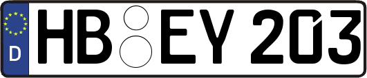 HB-EY203