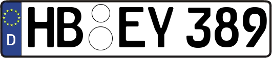 HB-EY389