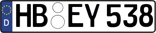HB-EY538