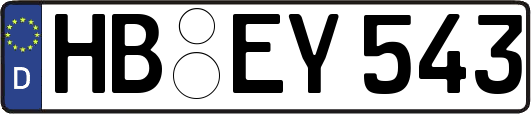 HB-EY543