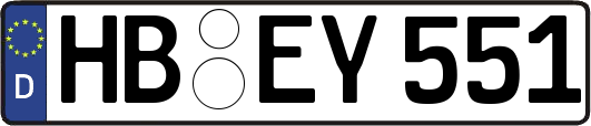 HB-EY551