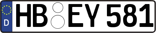 HB-EY581