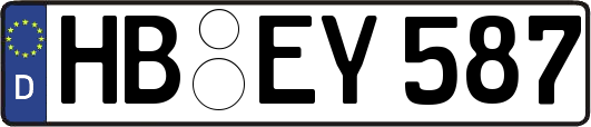 HB-EY587
