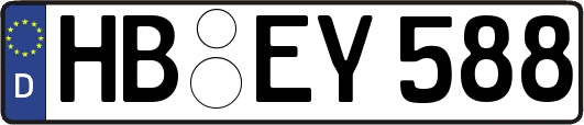 HB-EY588