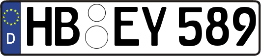 HB-EY589