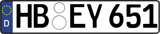 HB-EY651