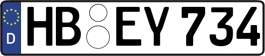 HB-EY734
