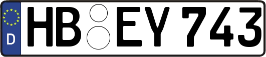 HB-EY743