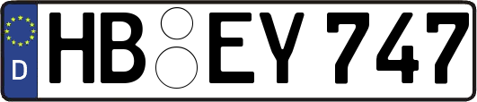 HB-EY747
