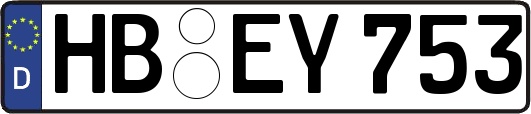 HB-EY753