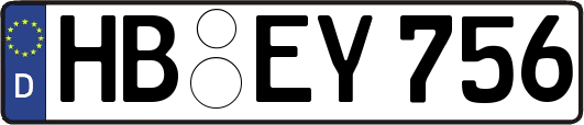 HB-EY756