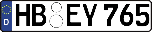 HB-EY765